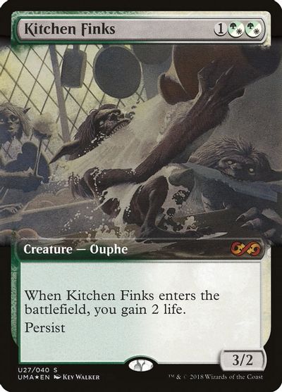 Kitchen Finks card art