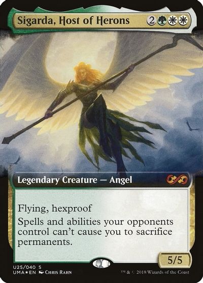 Sigarda, Host of Herons card art