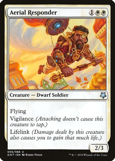 Aerial Responder card art
