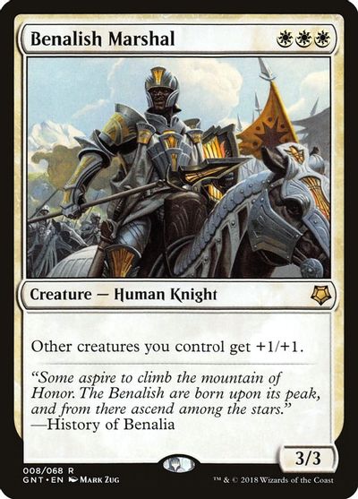 Benalish Marshal card art