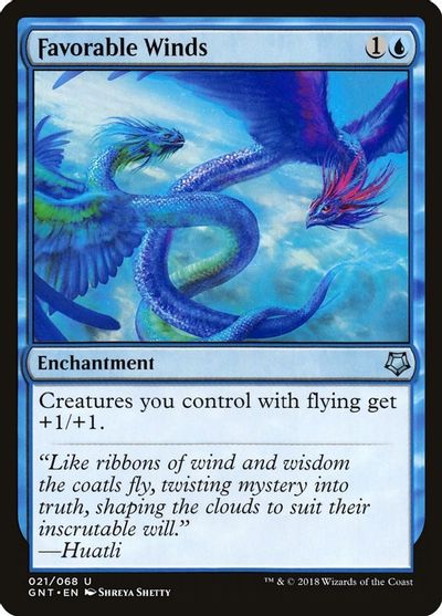 Favorable Winds card art