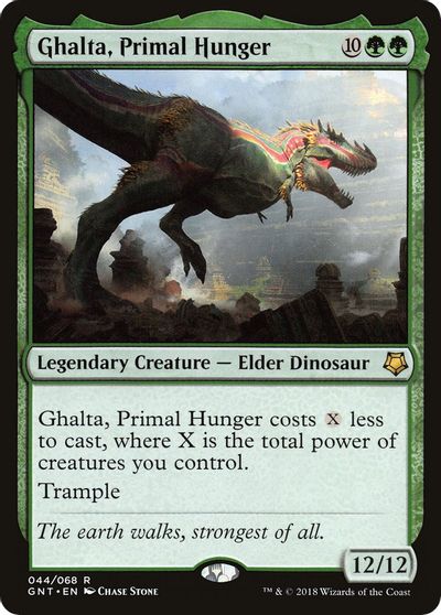 Ghalta, Primal Hunger card art