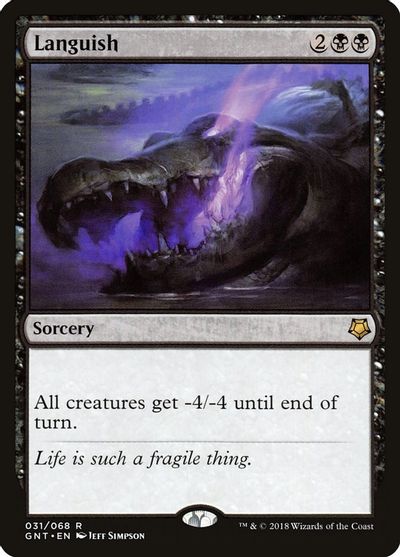 Languish card art