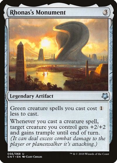 Rhonas's Monument card art