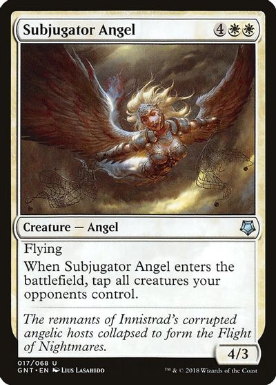 Subjugator Angel card art