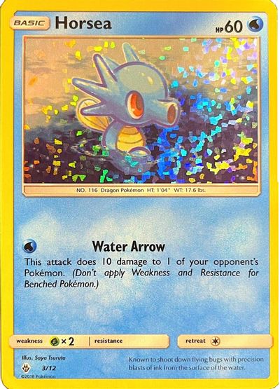 Horsea - 3/12 card art