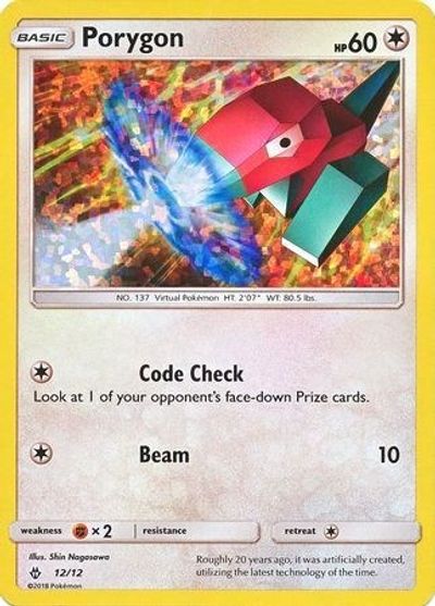 Porygon - 12/12 card art