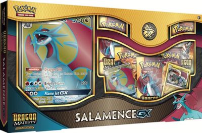 Dragon Majesty Special Collection: Salamence GX card art