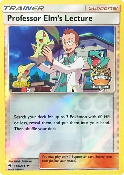 Professor Elm's Lecture - 188/214 (Regional Championships) [Staff] card art