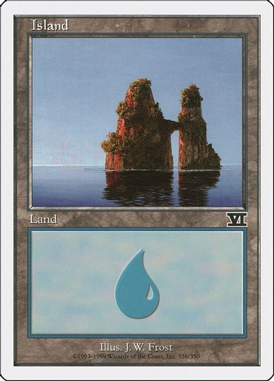Island (336) card art