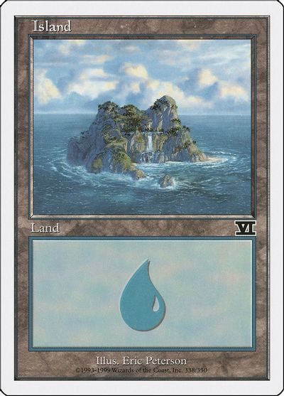 Island (338) card art