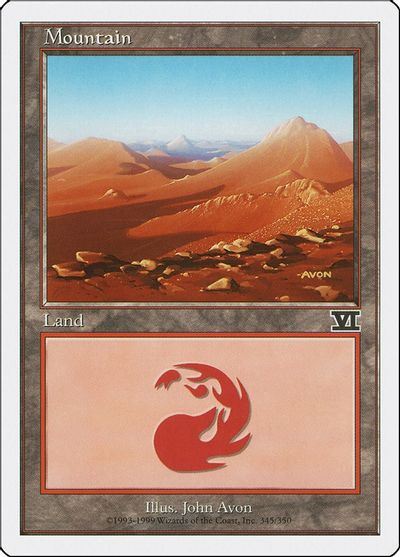 Mountain (345) card art