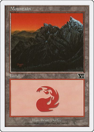 Mountain (346) card art