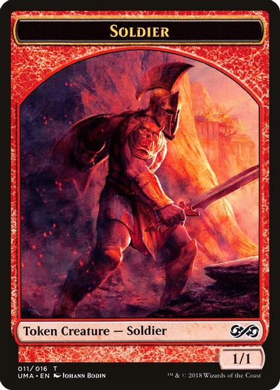 Soldier Token card art