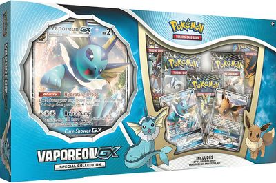 Vaporeon GX Special Collection card art