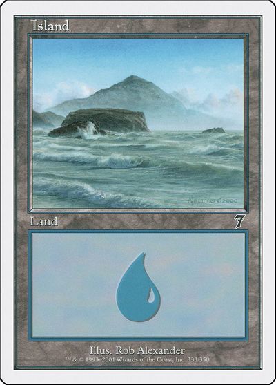Island (333) card art