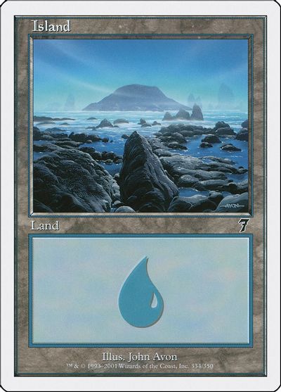 Island (334) card art