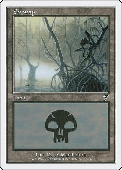 Swamp (346) card art