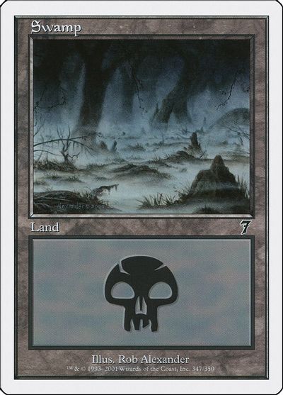 Swamp (347) card art