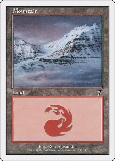 Mountain (338) card art