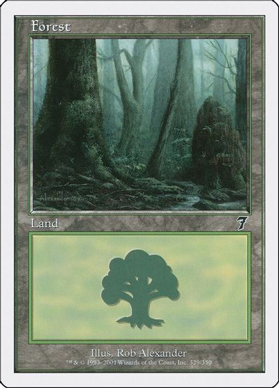 Forest (329) card art