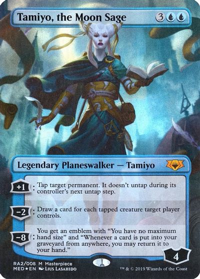 Tamiyo, the Moon Sage card art
