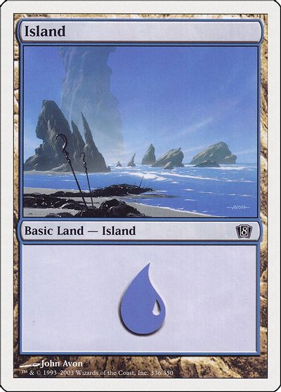 Island (336) card art