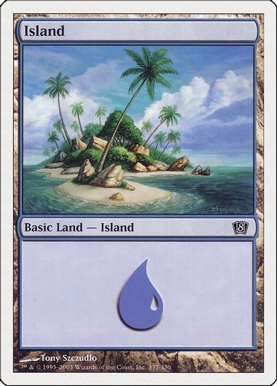 Island (337) card art