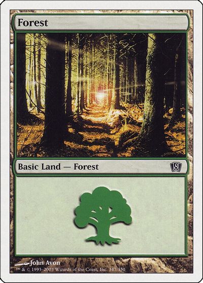 Forest (347) card art