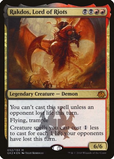 Rakdos, Lord of Riots card art