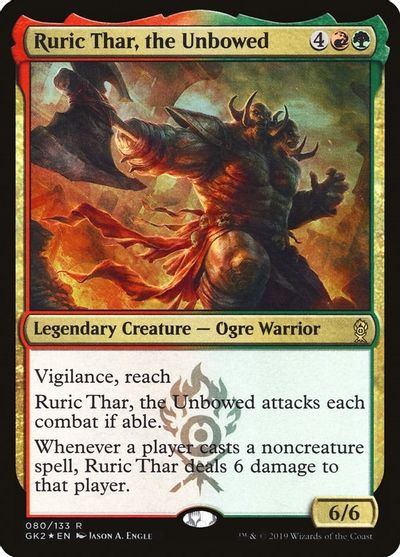 Ruric Thar, the Unbowed card art
