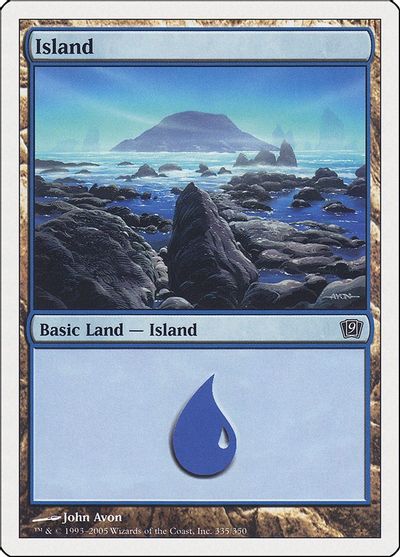 Island (335) card art