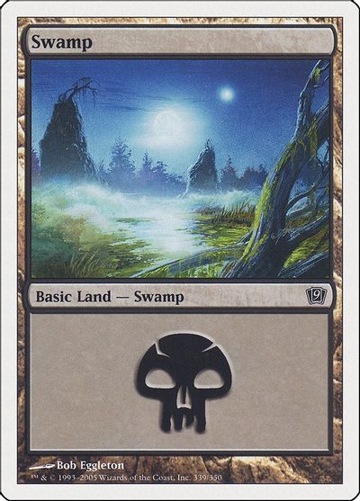 Swamp (339) card art