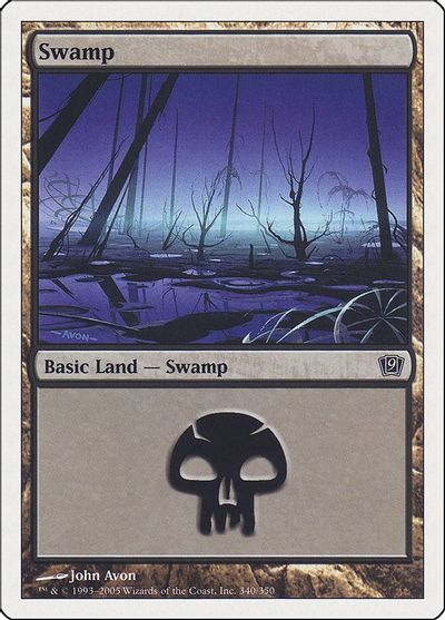 Swamp (340) card art
