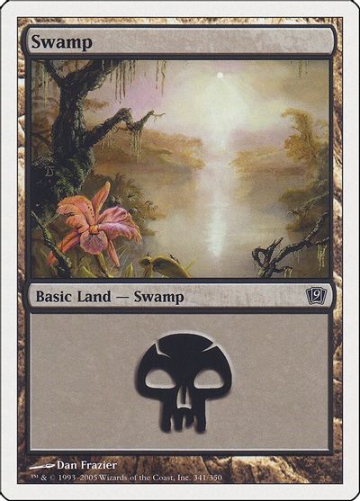 Swamp (341) card art