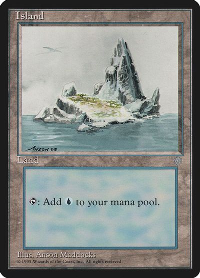 Island (335) card art