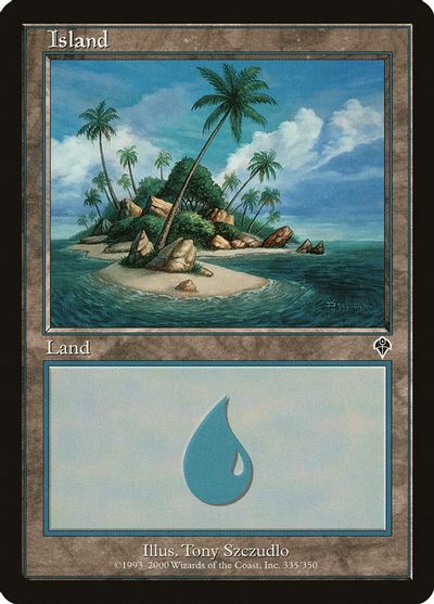 Island (335) card art