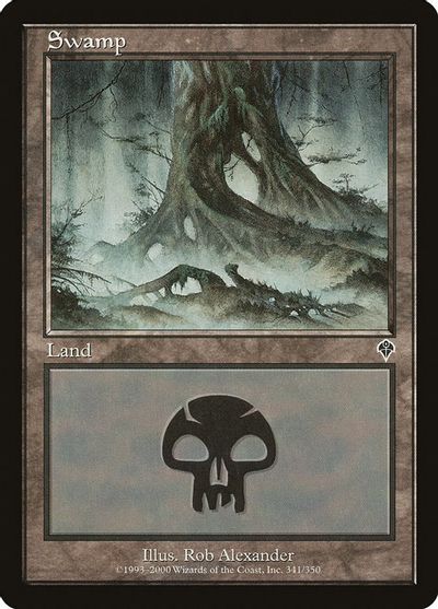 Swamp (341) card art