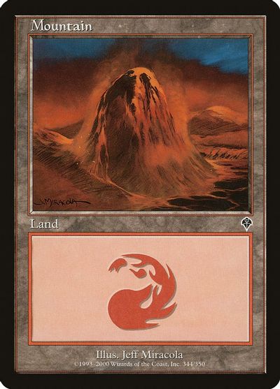 Mountain (344) card art