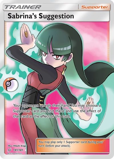 Sabrina's Suggestion (Full Art) card art
