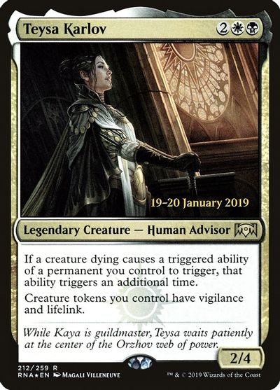 Teysa Karlov card art