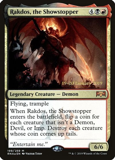 Rakdos, the Showstopper card art