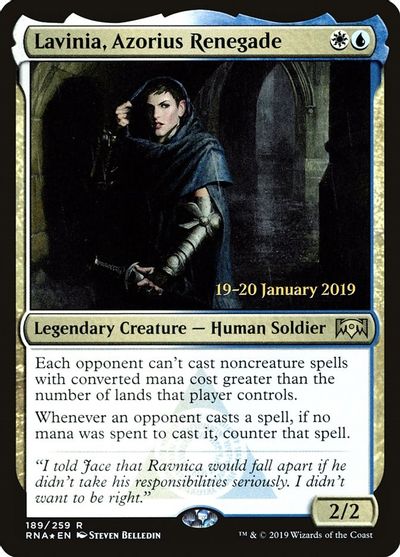Lavinia, Azorius Renegade card art