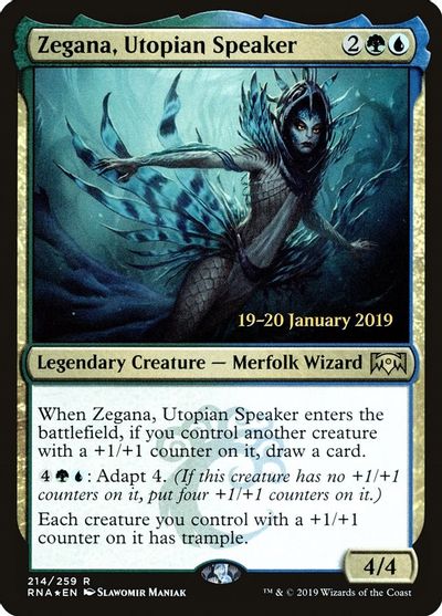 Zegana, Utopian Speaker card art