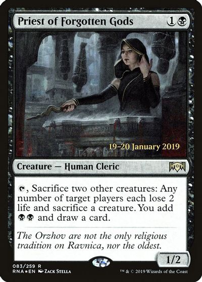 Priest of Forgotten Gods card art