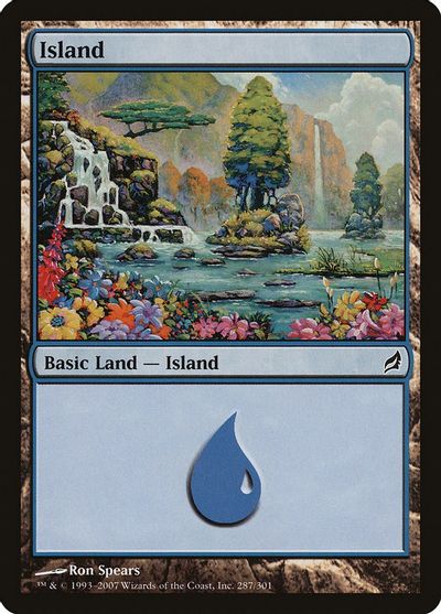 Island (287) card art