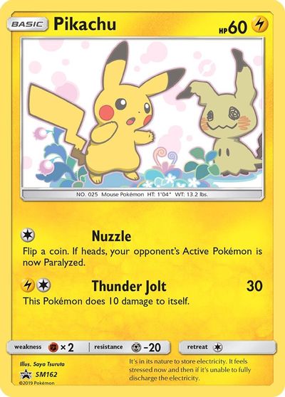 Pikachu - SM162 card art