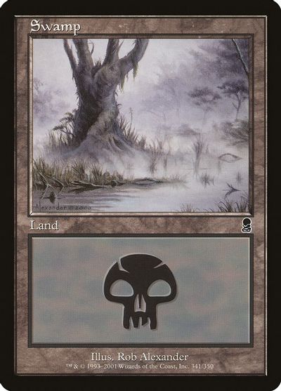 Swamp (341) card art