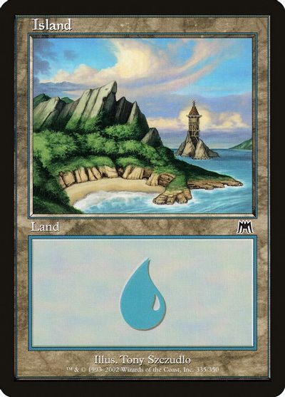 Island (335) card art
