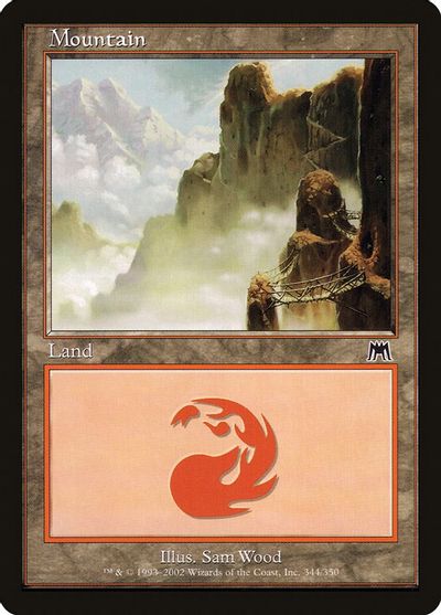 Mountain (344) card art